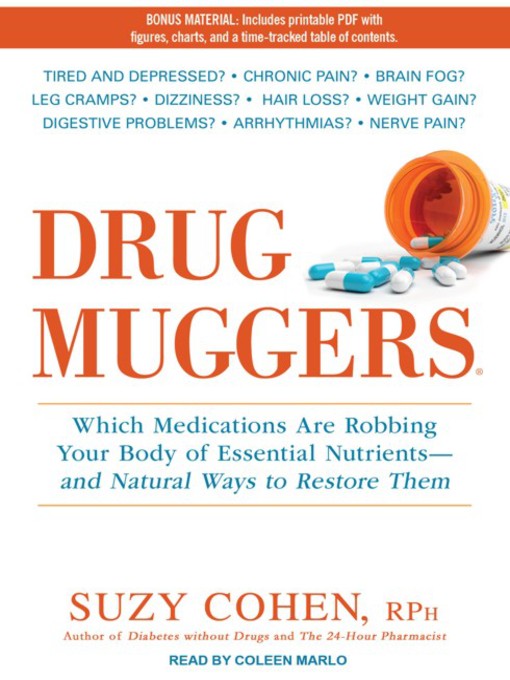 Title details for Drug Muggers by Suzy Cohen, R.Ph. - Wait list